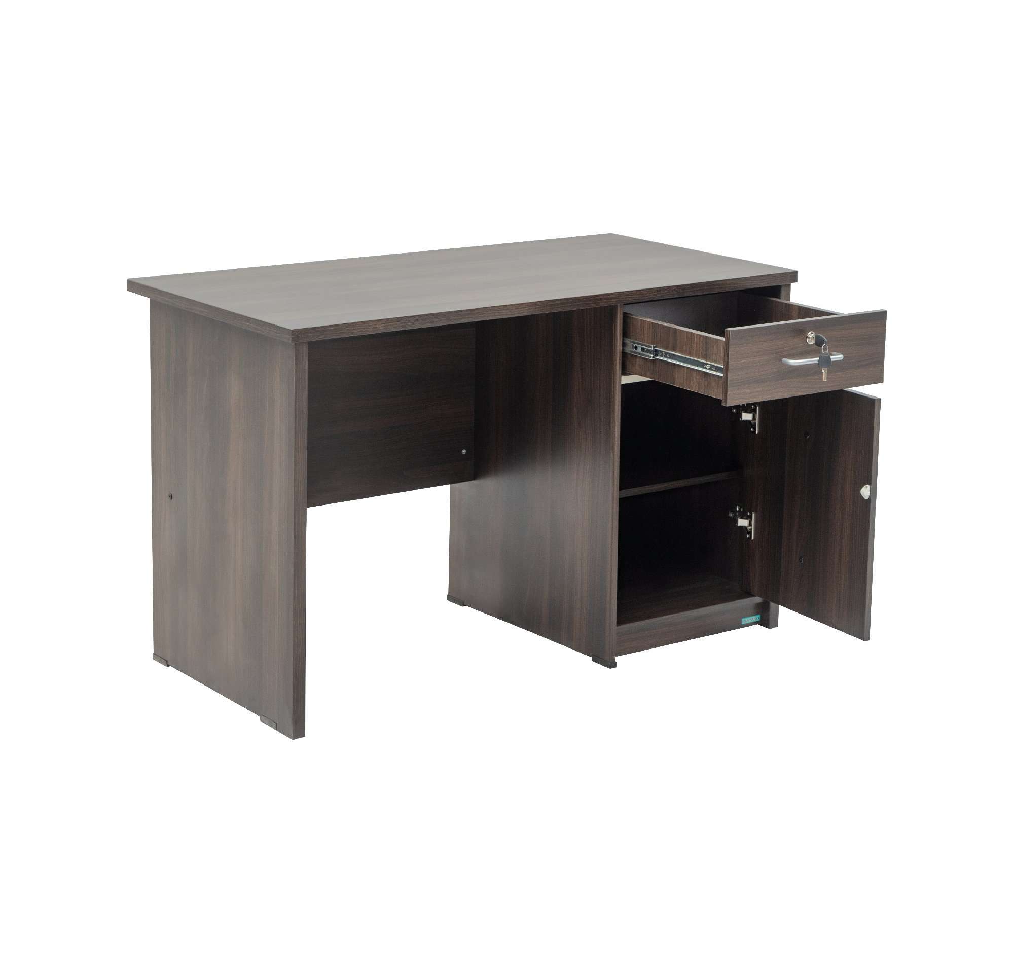 KSD025-Study Desk With Drawer & Cupboard-M42/M41