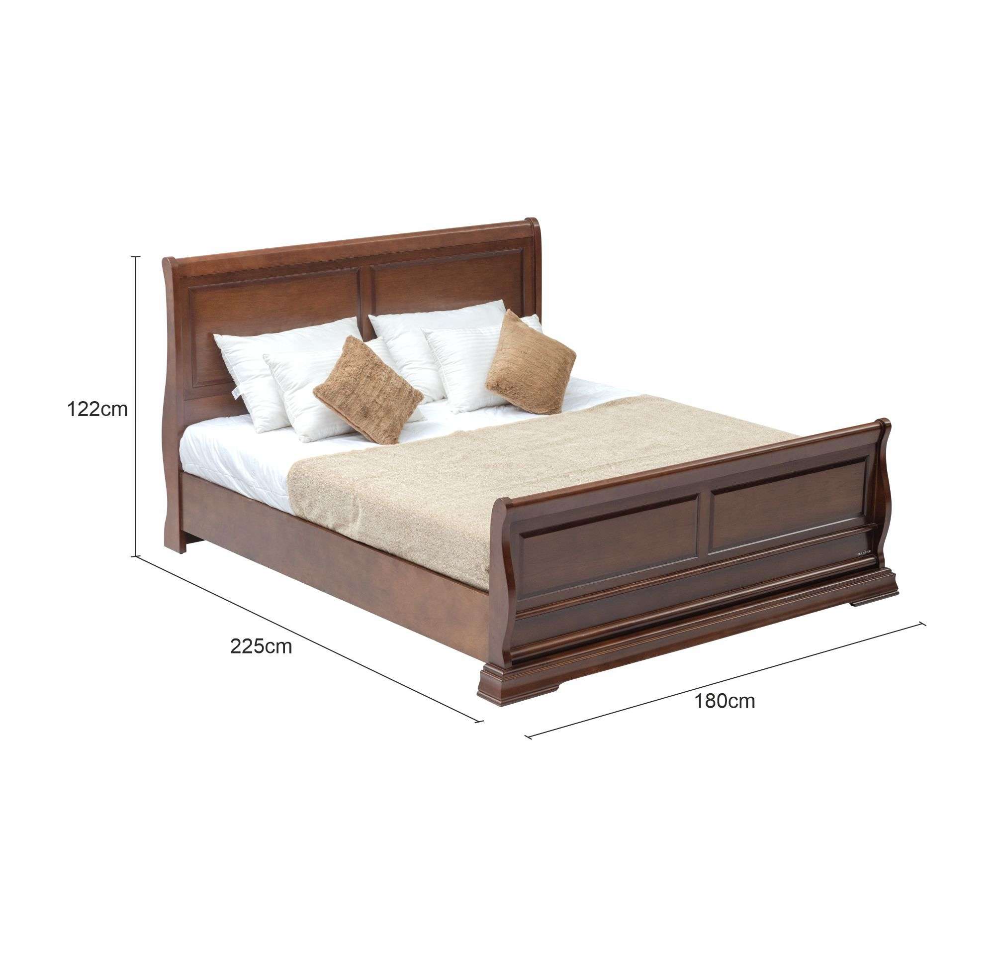 Brilliant Queen Size Bed Damro