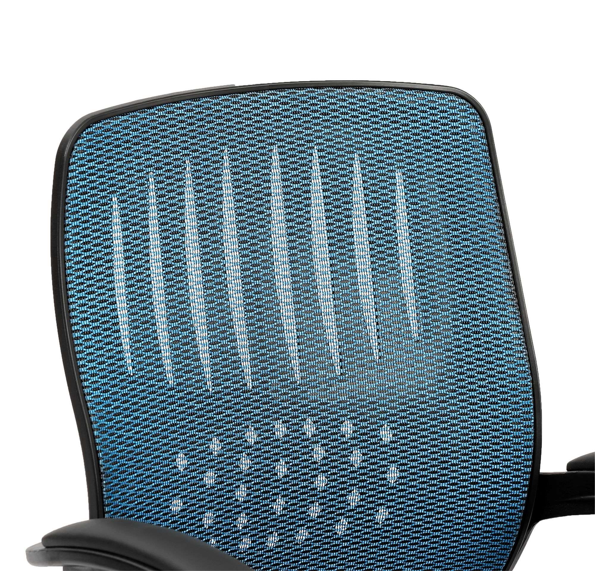 Volt Low Back Chair - Blue | Damro