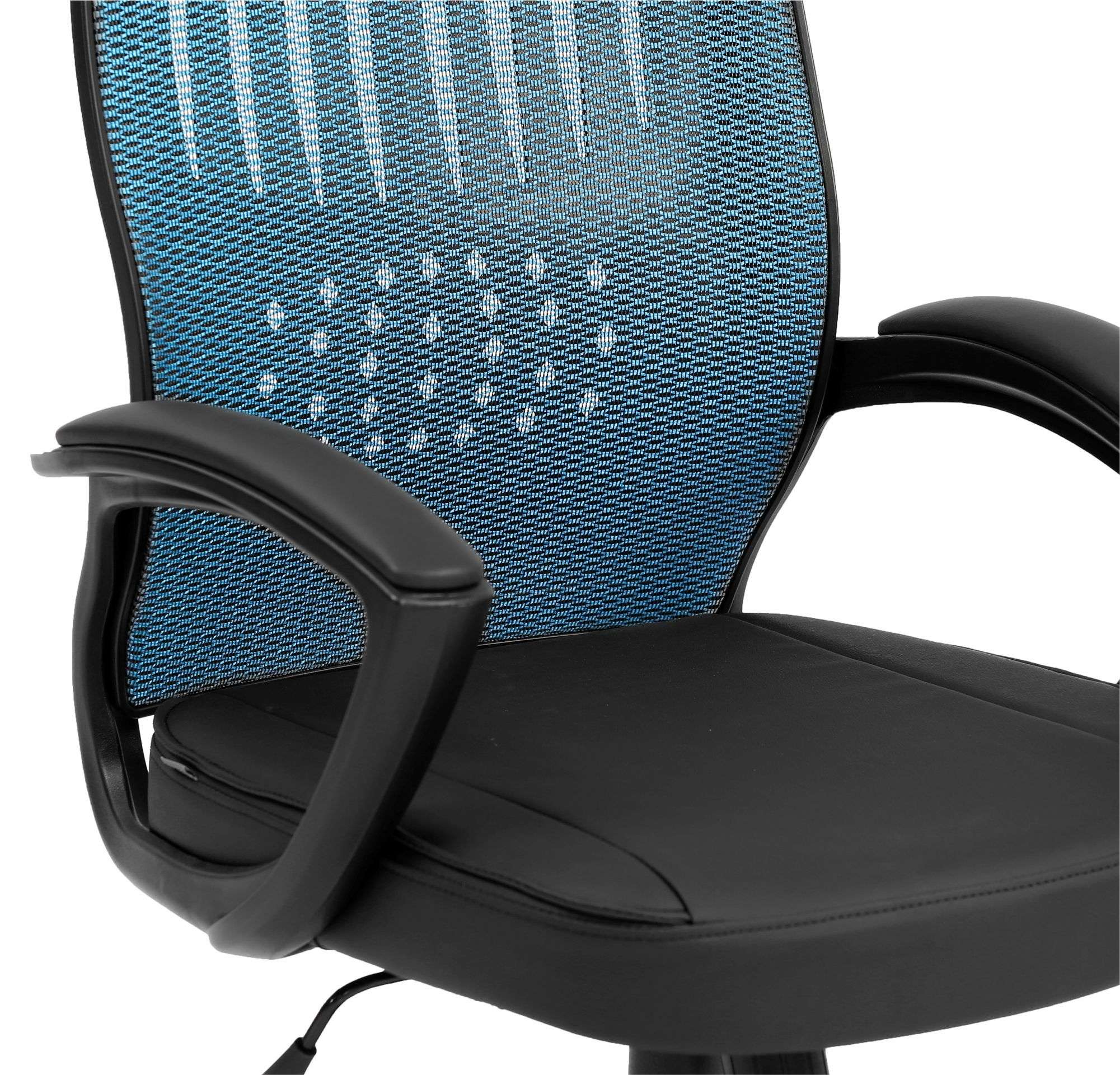 Volt Low Back Chair - Blue | Damro