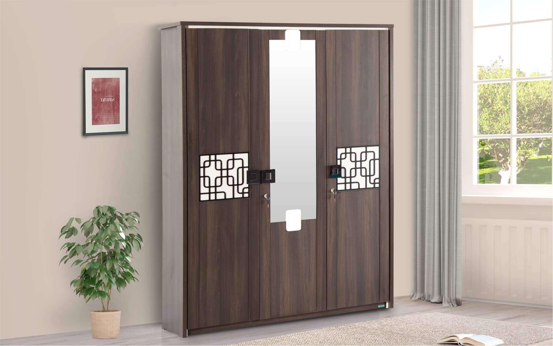 Keegan 3 Door Wardrobe Damro