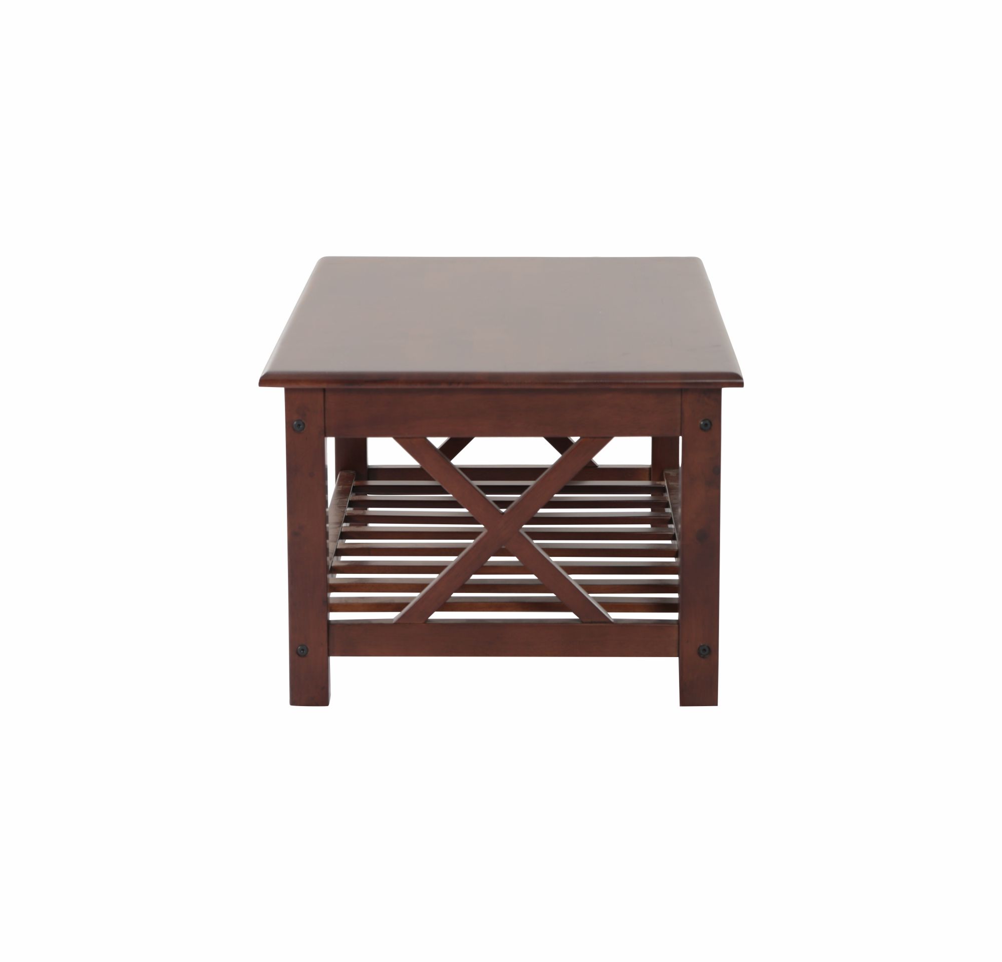WSCL001-Wooden Coffee Table Larry-Dark Walnut