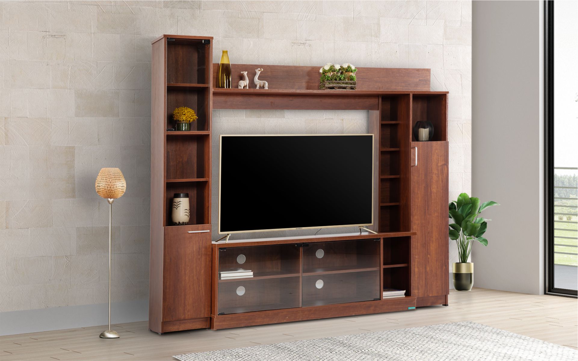 Damro deals wall unit