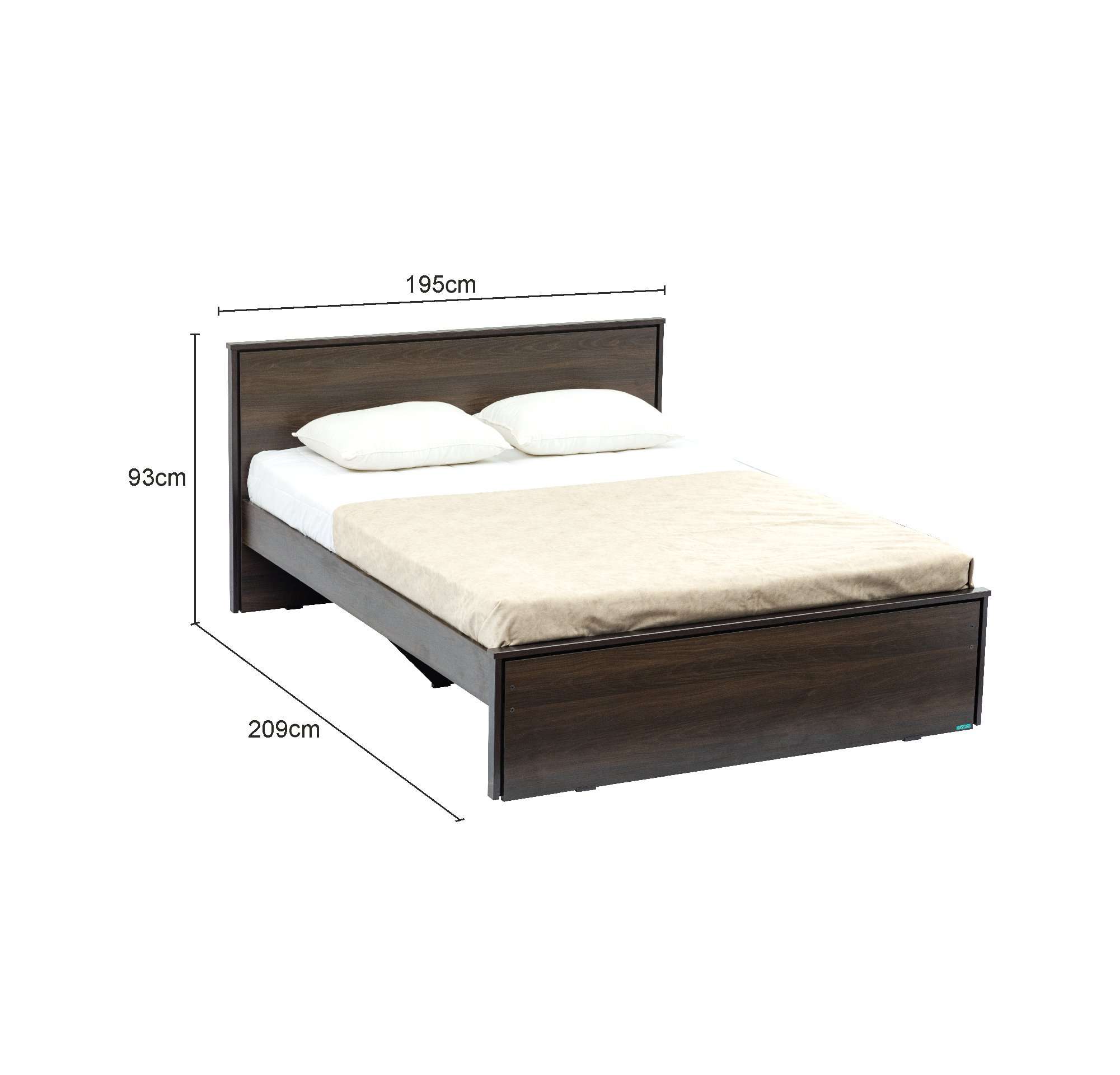 KBO004-KD Bed Ornate-WGM42