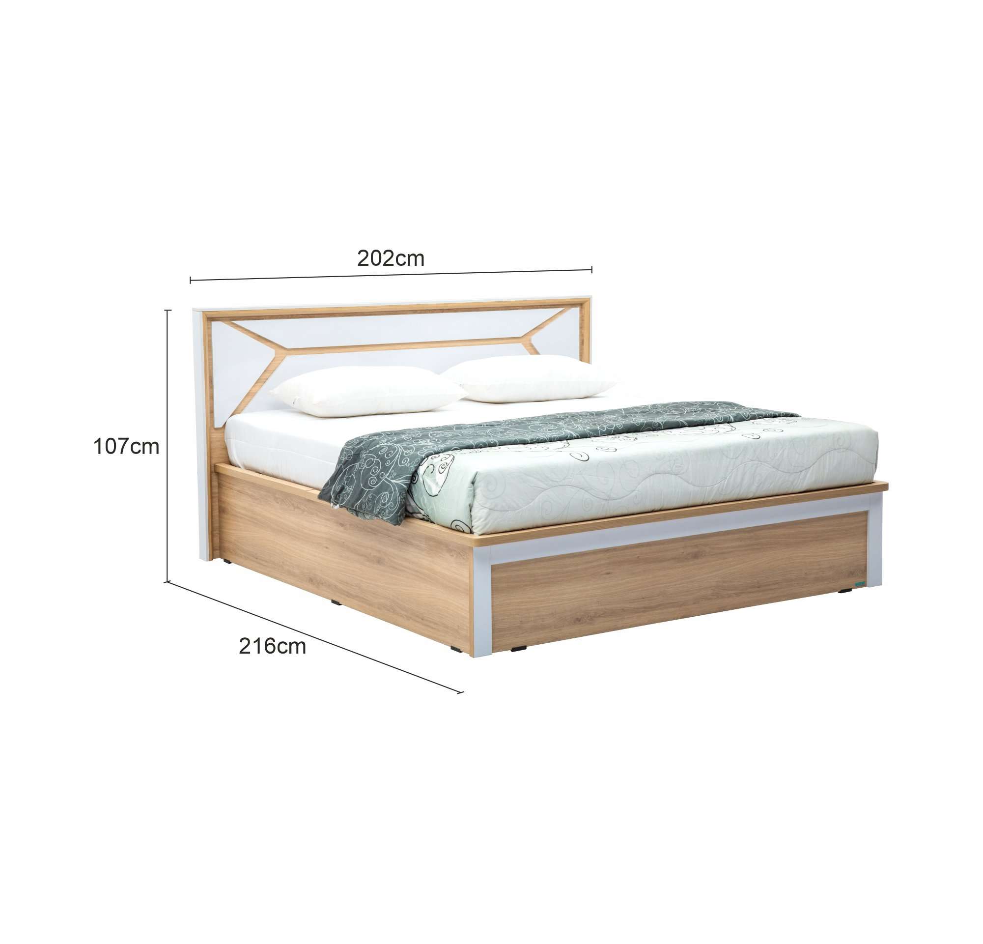 KBOL008-KD Bed Olivia Storage-M62/M24